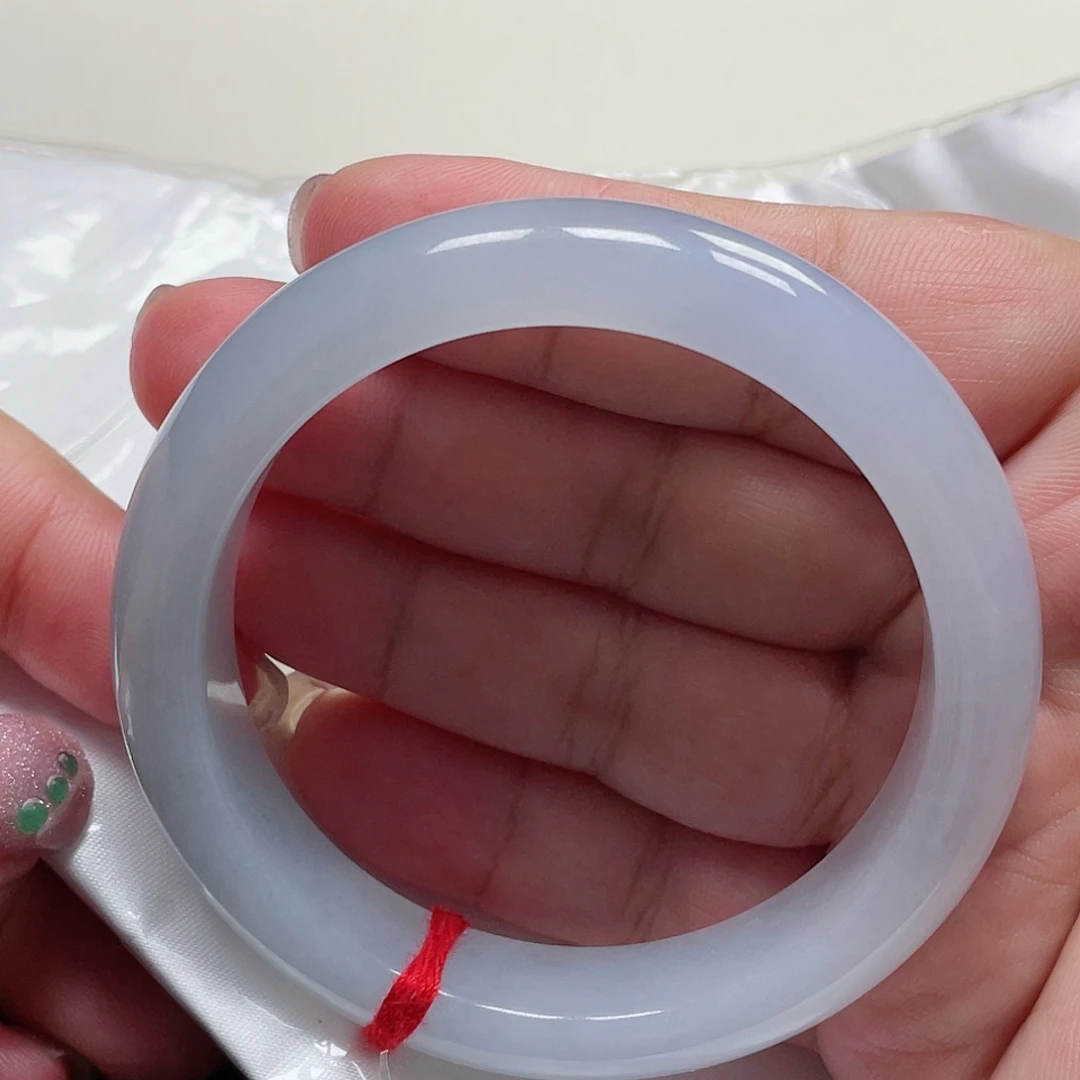 未镶嵌手镯翡翠缅甸翡翠手镯57圈