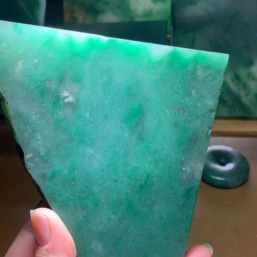 【闪购商品】定制石英质玉（非洲翠）招****饽