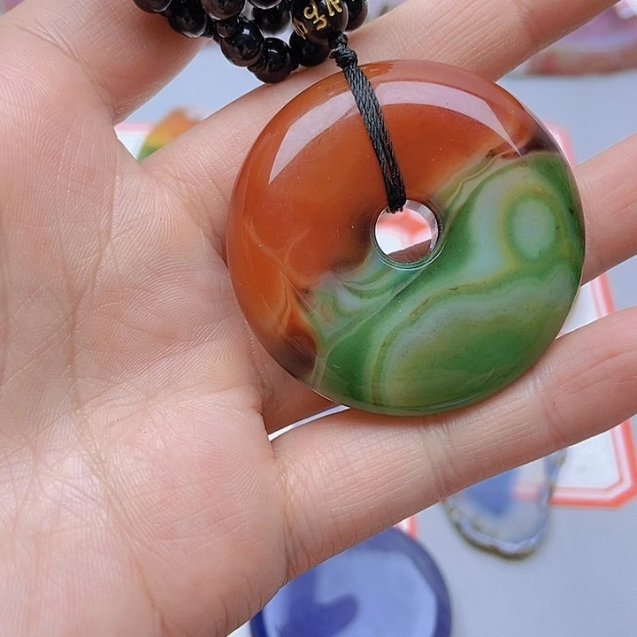 【闪购商品】玛瑙/玉髓珠宝半成品未镶嵌上****陆