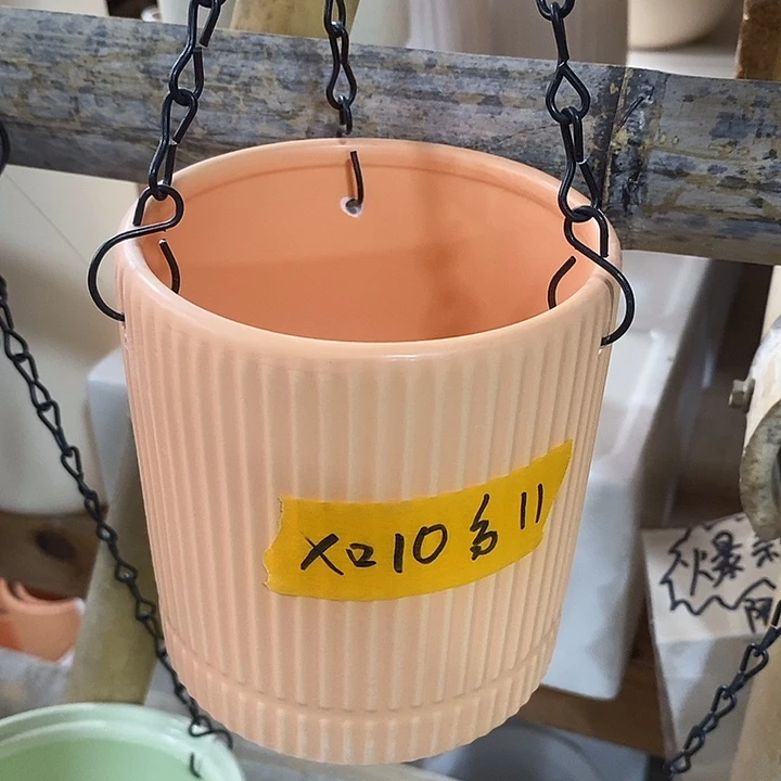 摆件陶盆有孔 瑕疵介意勿拍