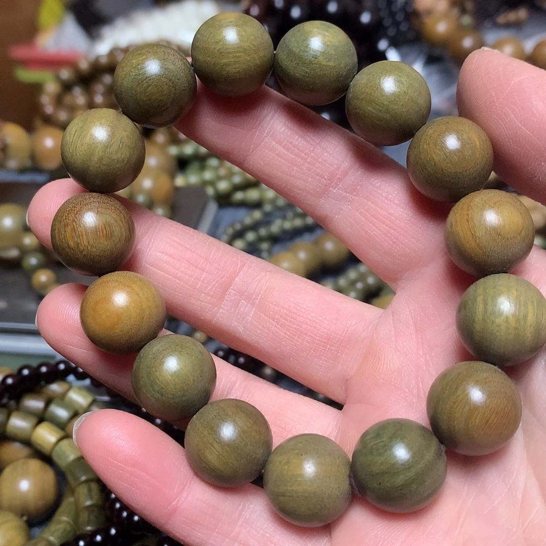 维腊木（绿檀）手串/手链