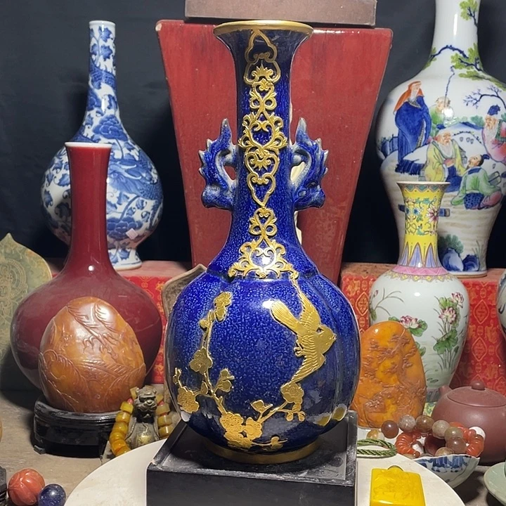 瓷片青花瓷器手工制作