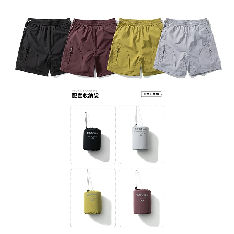 美式高街直筒男士工装短裤夏季潮牌休闲裤宽松舒适运动薄款五分裤