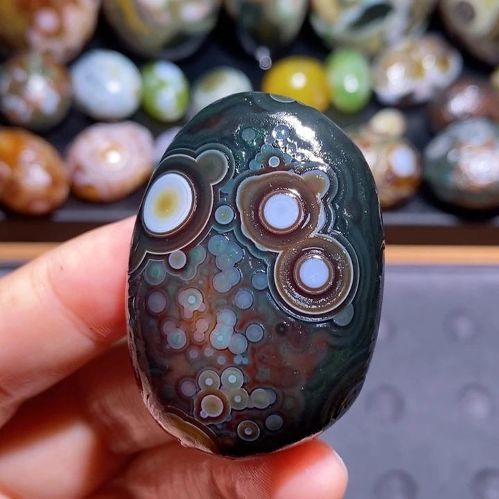 未镶嵌玛瑙/玉髓珠宝半成品188