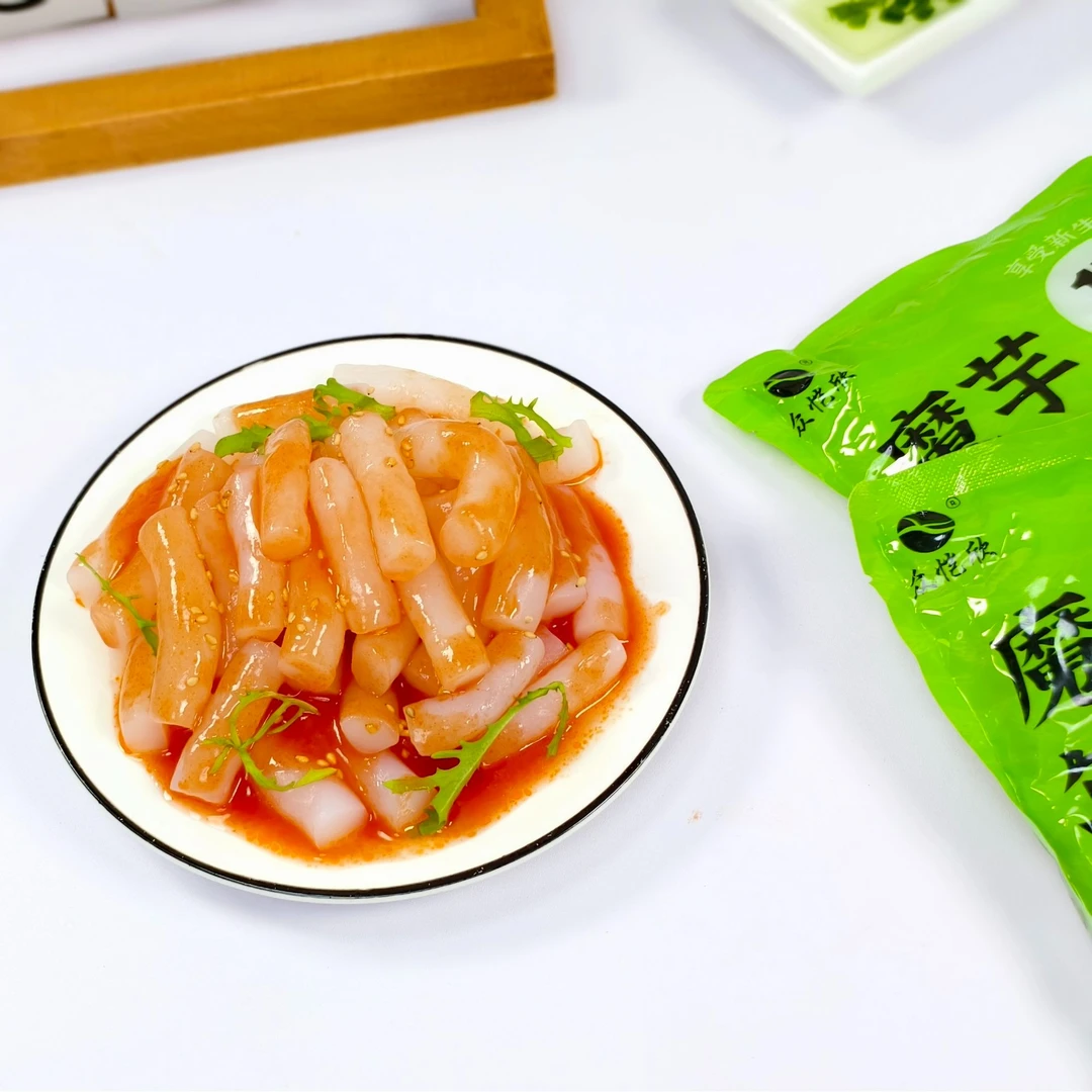 【麦吉诺】魔芋年糕条免煮即食韩式辣酱炒年糕魔芋粗粮年糕条1袋