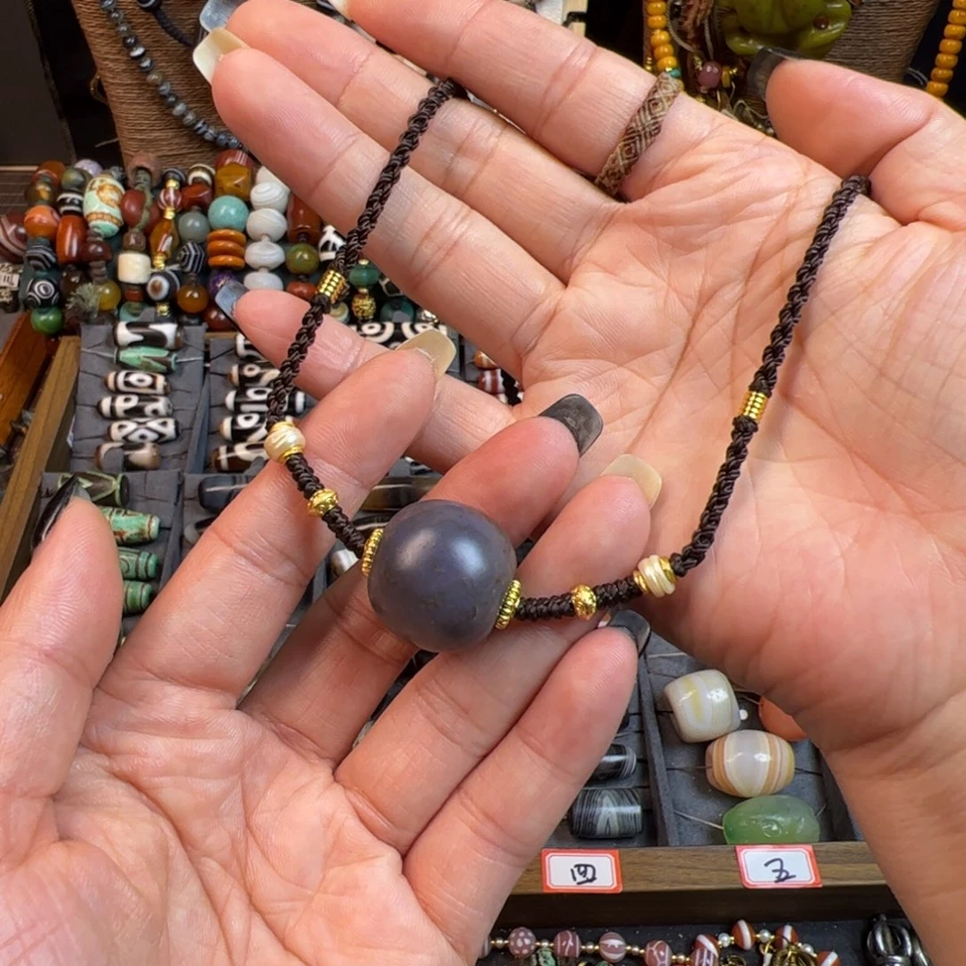 玛瑙/玉髓未镶嵌项链