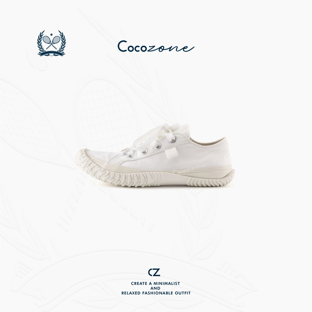 COCO ZONE 刘一一 定制款锯齿型鞋底系带街头风休闲鞋 CD2A1609