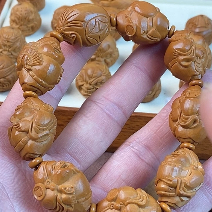 手串/手链橄榄核财神