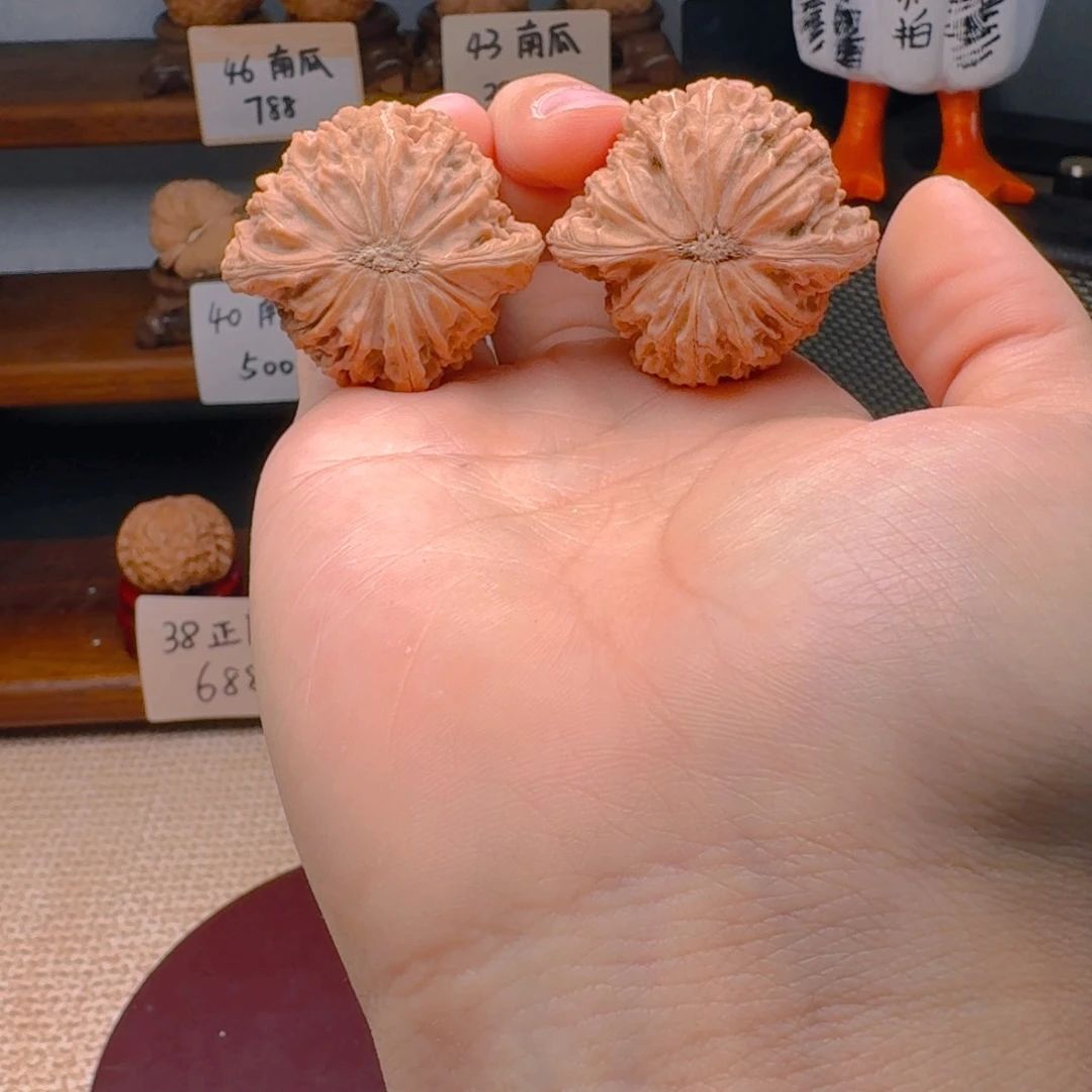 文玩核桃把件菜****r4201磨盘