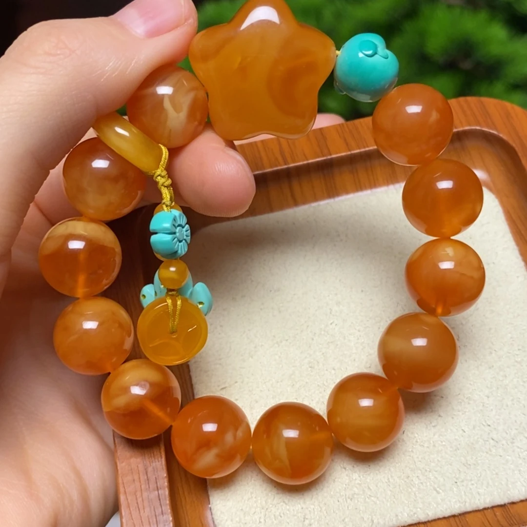 【闪购商品】手链蜜蜡未镶嵌手串