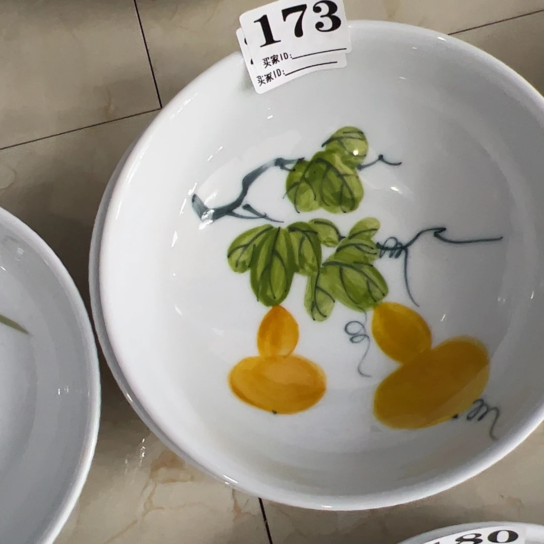 瓷片景德镇陶瓷手工手绘制作