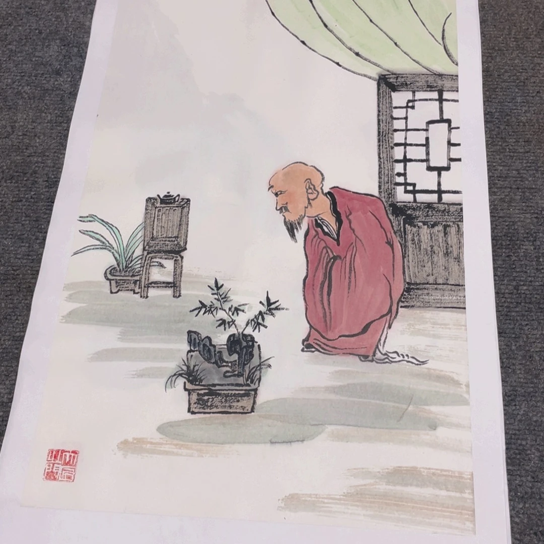 国画2平尺纯手绘国画作品