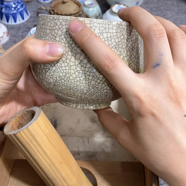 紫砂茶杯非常漂亮好看的碗