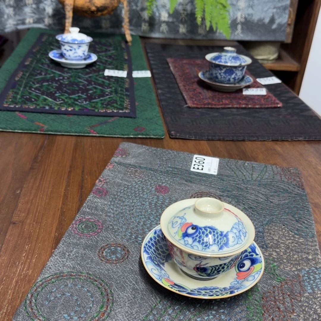 6 都是一张价格三十六纺茶垫茶器