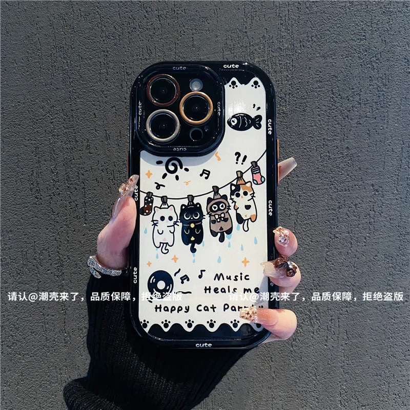 奶油壳适用苹果16/iPhone/华为荣耀/OPPO/VIVO/小米/手机壳爆款潮