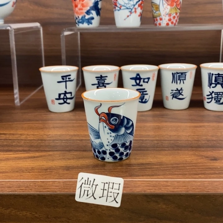 釉下老陶泥手工绘制