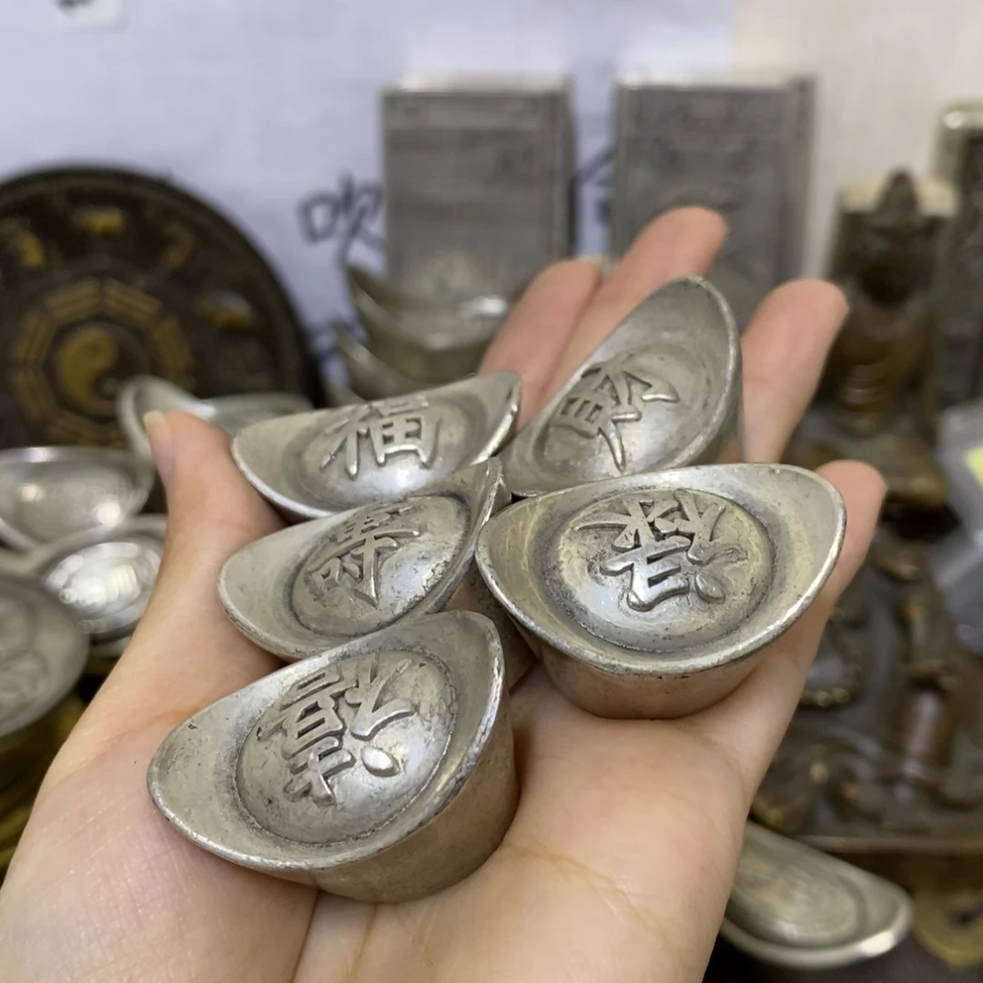 金属复古工艺品五福