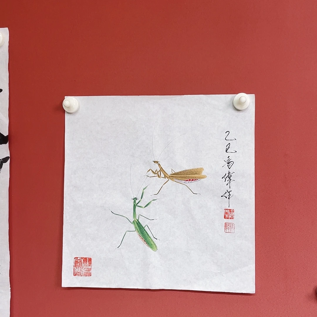 国画冯伟老师手绘国画作品音浩