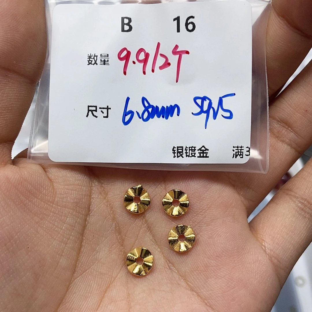 水晶颈饰银S925镶嵌B16