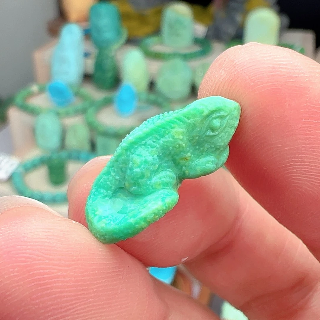 绿松石未镶嵌主播万珍