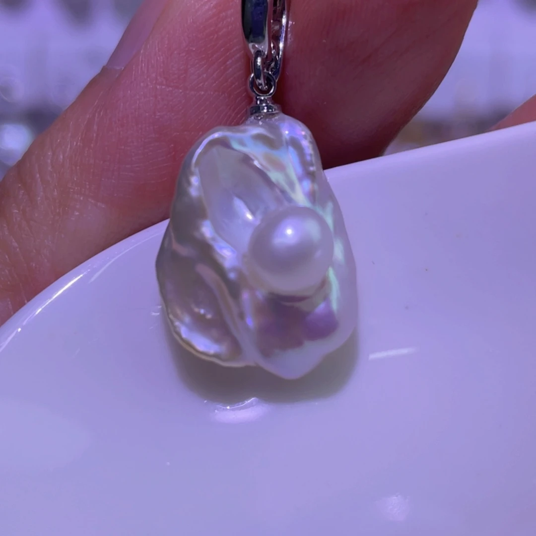 淡水珍珠天然淡水珍珠吊坠未镶嵌