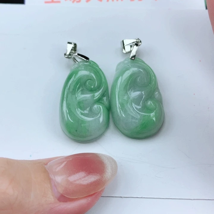 翡翠未镶嵌颈饰多样性发其1