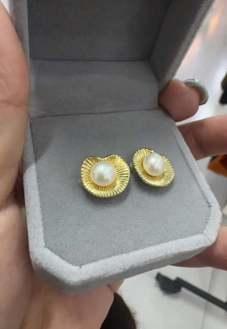 不锈钢仿珍珠耳饰 ZH 09112新款时尚百搭耳环