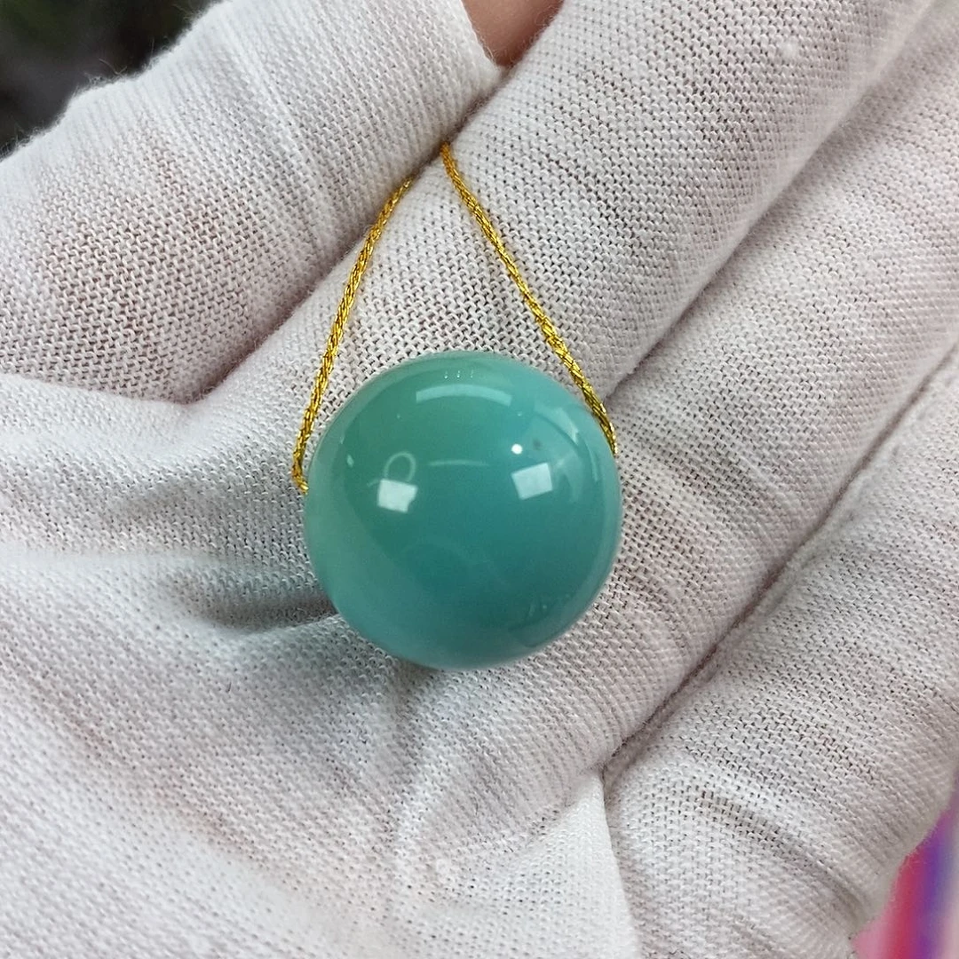 绿松石未镶嵌珠宝奇石17mm+