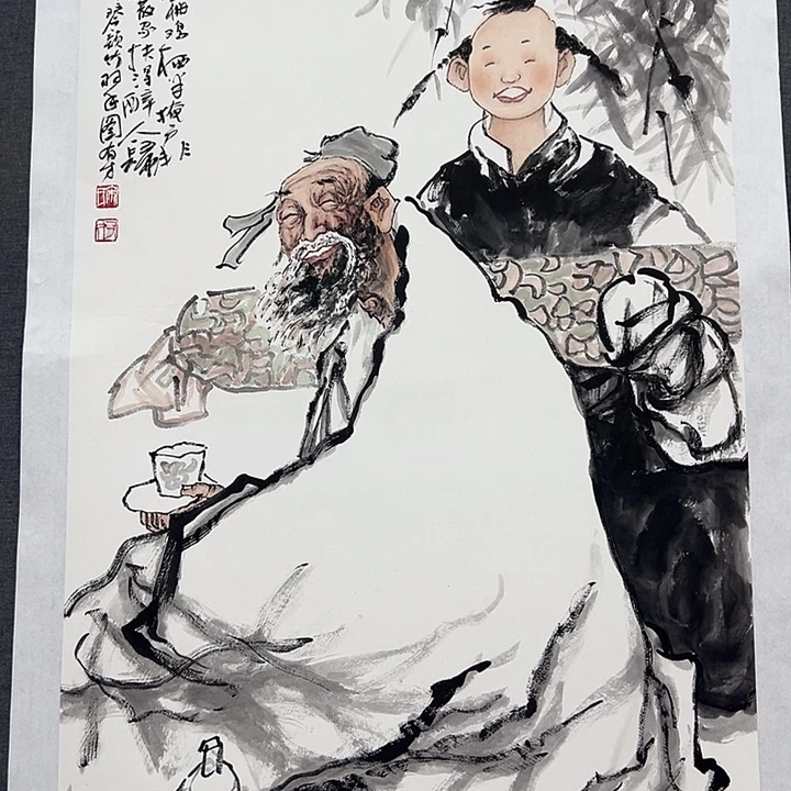 国画书画作品多次