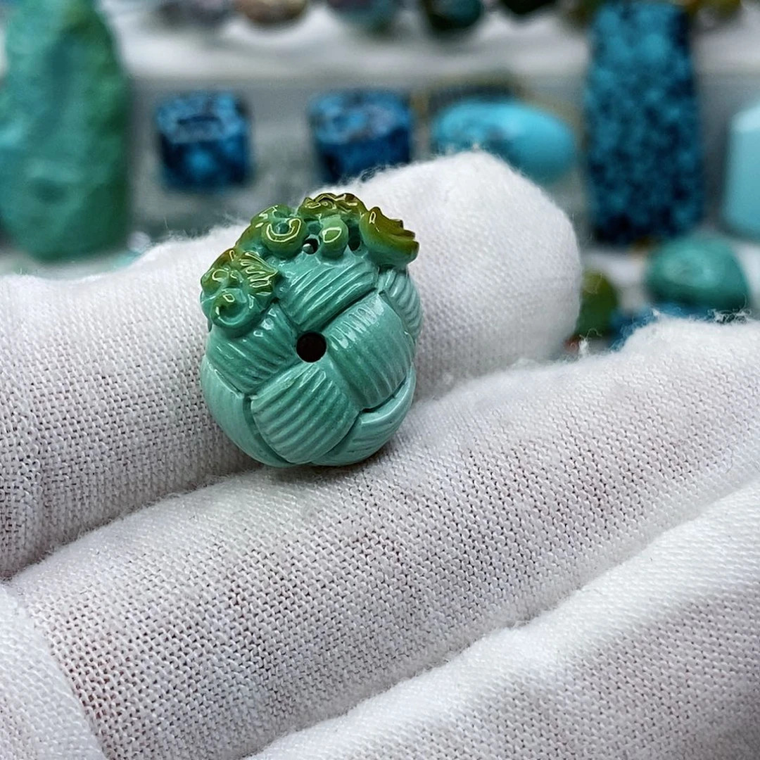 绿松石珠宝奇石未镶嵌