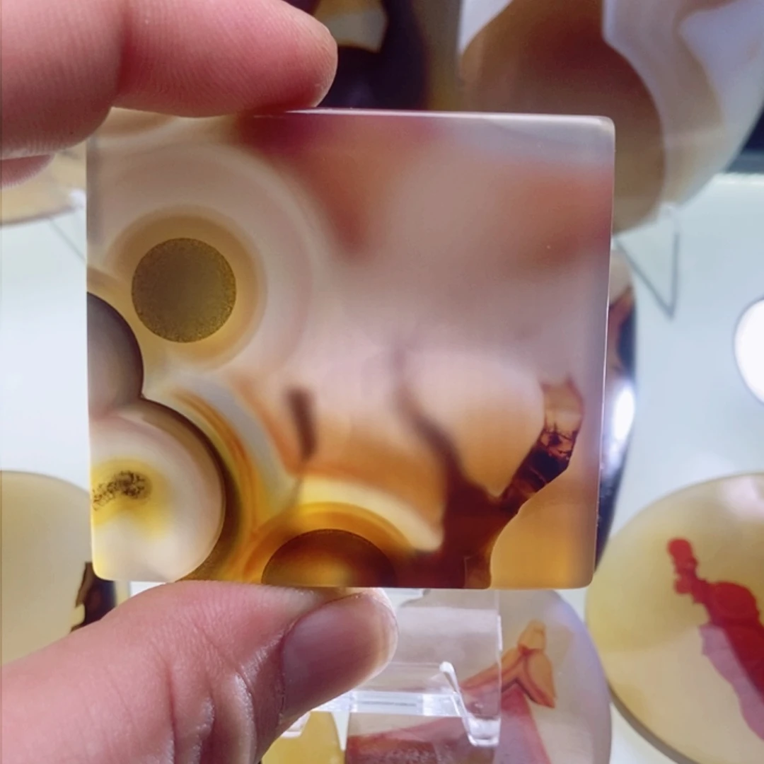 【闪购商品】玛瑙/玉髓颈饰未镶嵌宋*