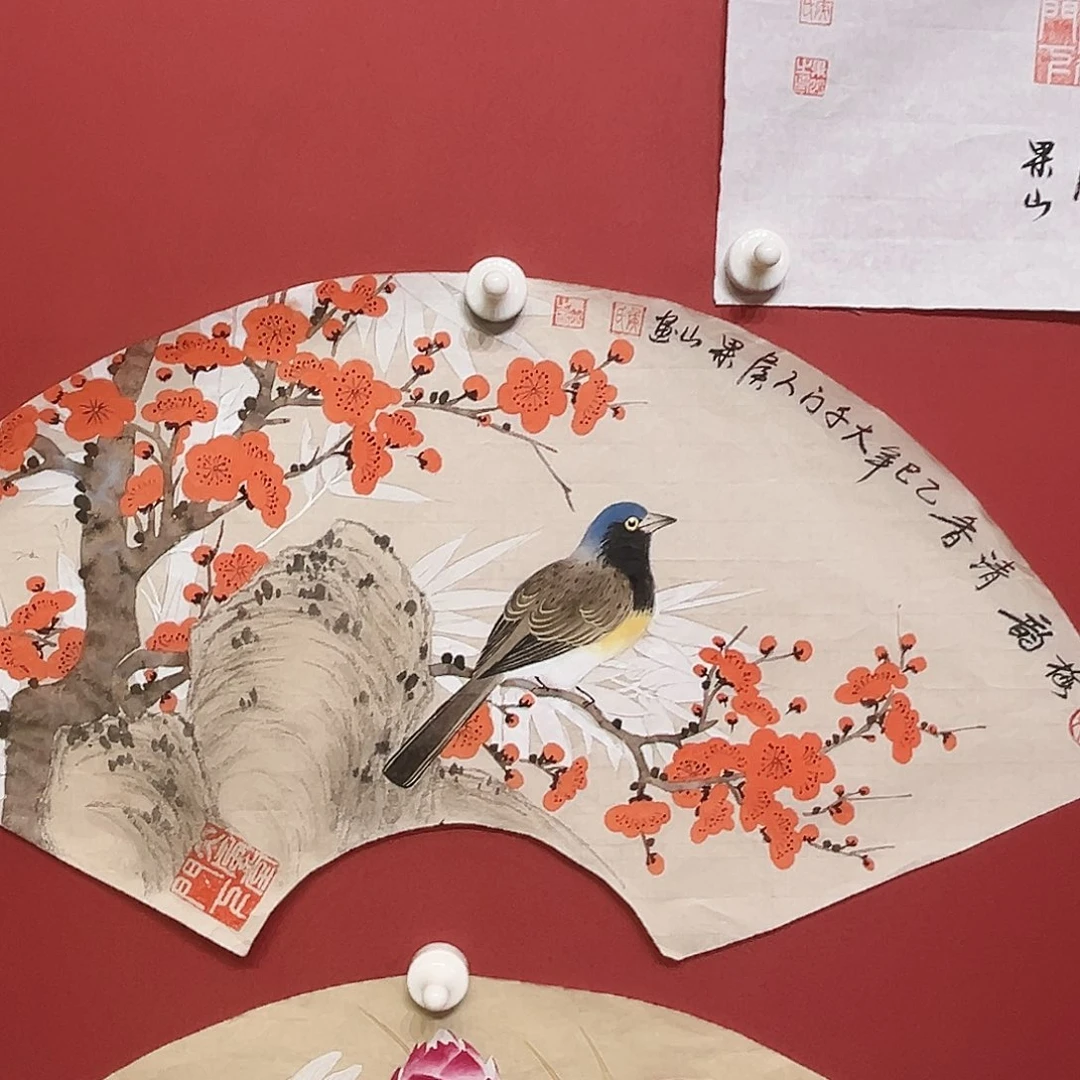 国画侯果山老师国画作品月