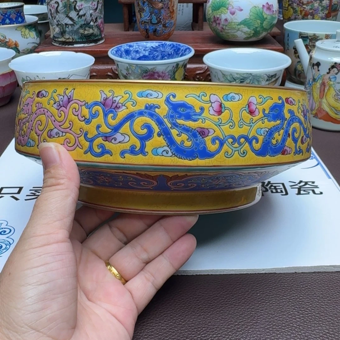 景德镇手工手绘展示