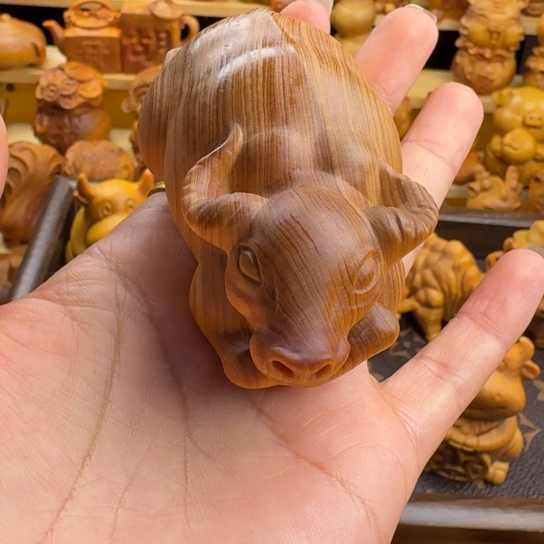 泓***霄柏木（崖柏）崖柏牛，一物一拍