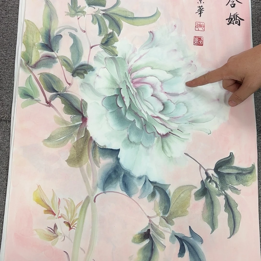国画国画作品多次入选国内外