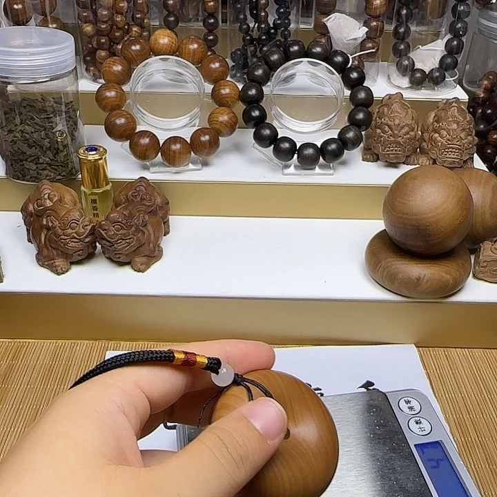手串/手链檀香木老山檀香面包圈全