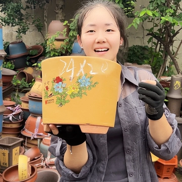 花开富贵特大号花盆