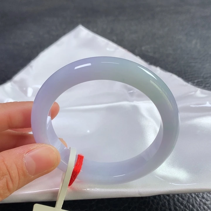 翡翠未镶嵌手镯53圈