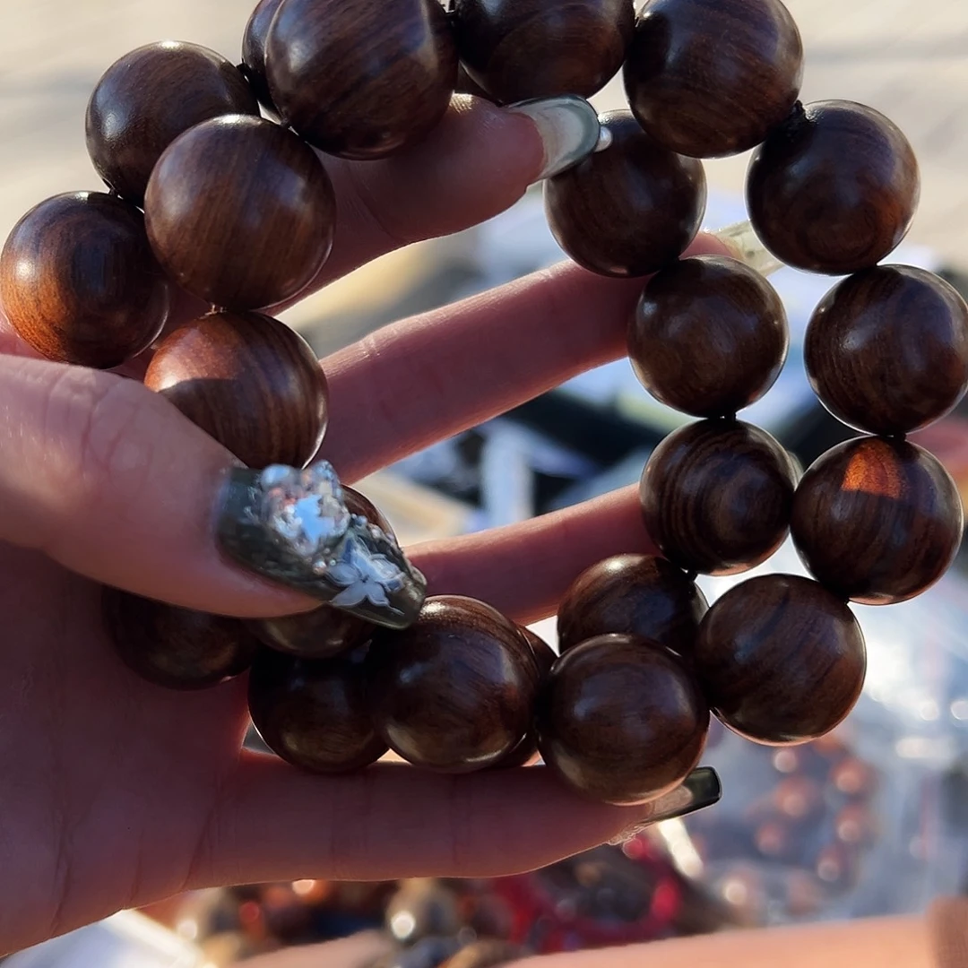 非洲紫檀（红花梨）手串/手链啊啊啊啊啊