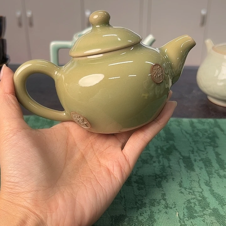 云间青瓷龙泉小米茶器