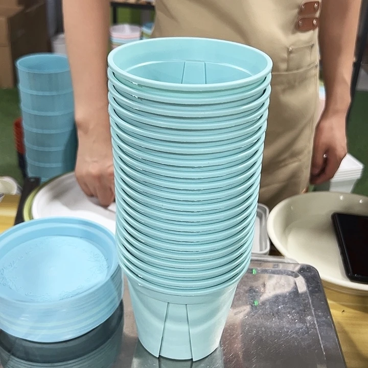 青山120口12高10蓝色带托20只