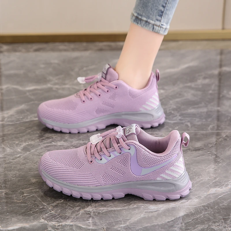 妈妈运动鞋春季款软底轻便中年中老年鞋子防滑鞋布鞋散步老人鞋女