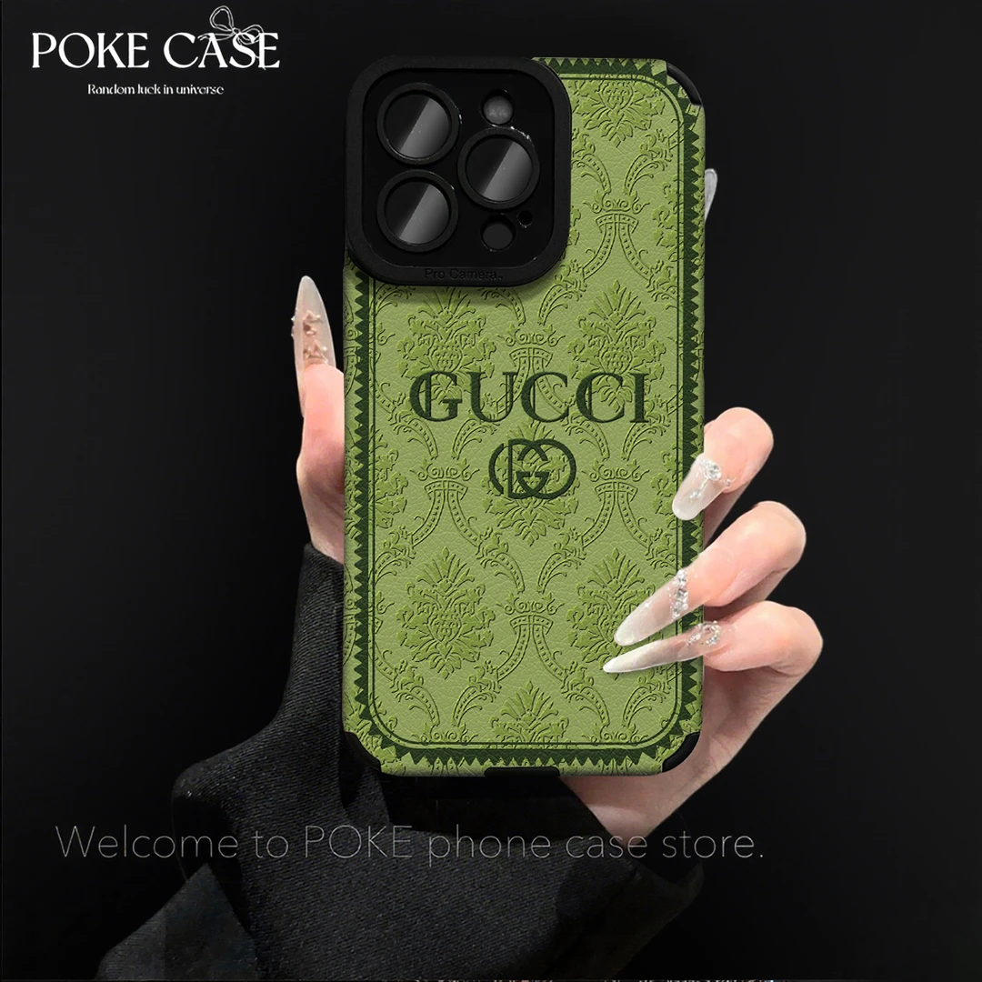 轻奢瞳眼抹茶繁花适用苹果17PROMAX华为vivo小米oppo手链手机壳