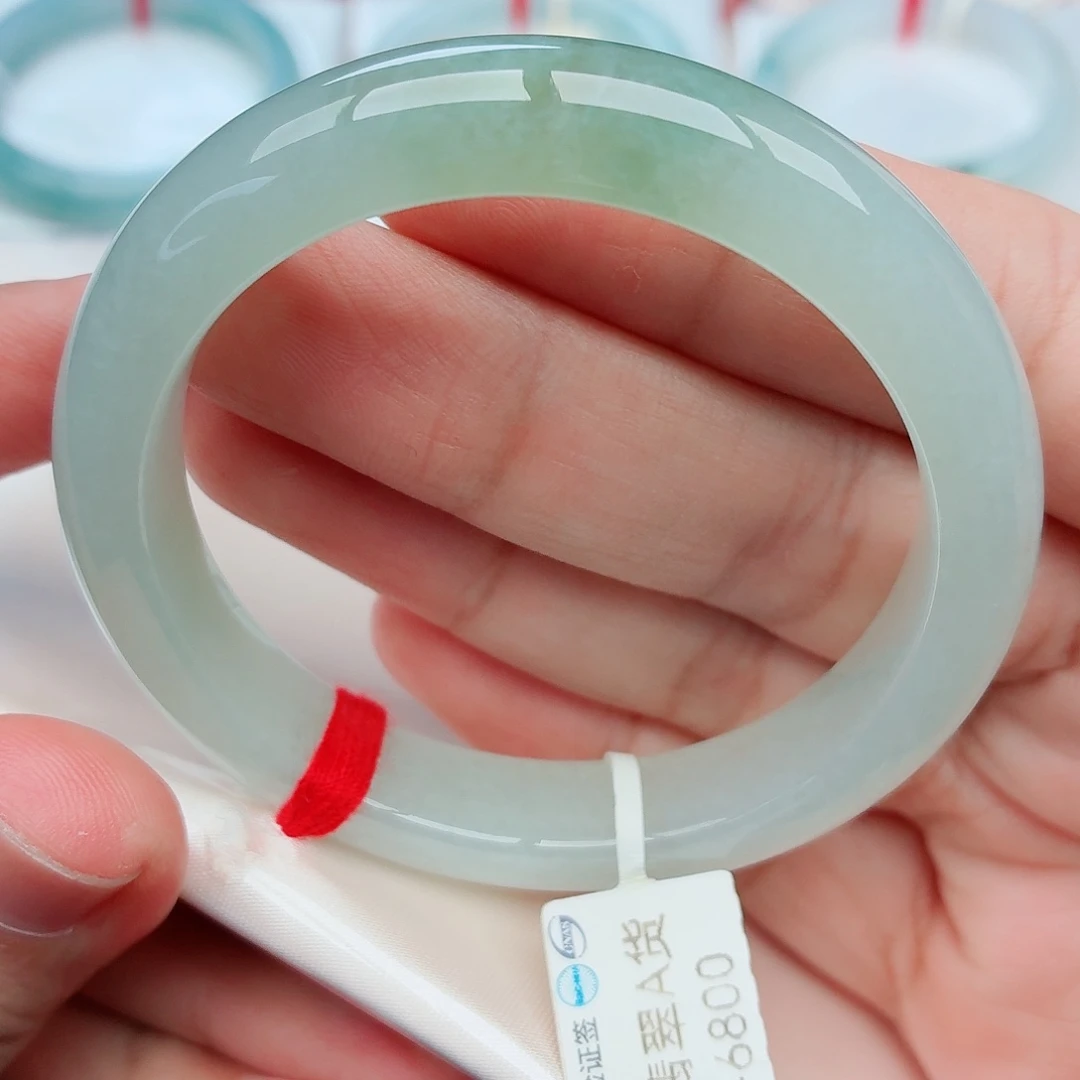 翡翠未镶嵌手镯天然翡翠手镯