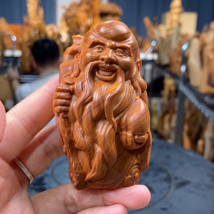 柏木（崖柏）手把件