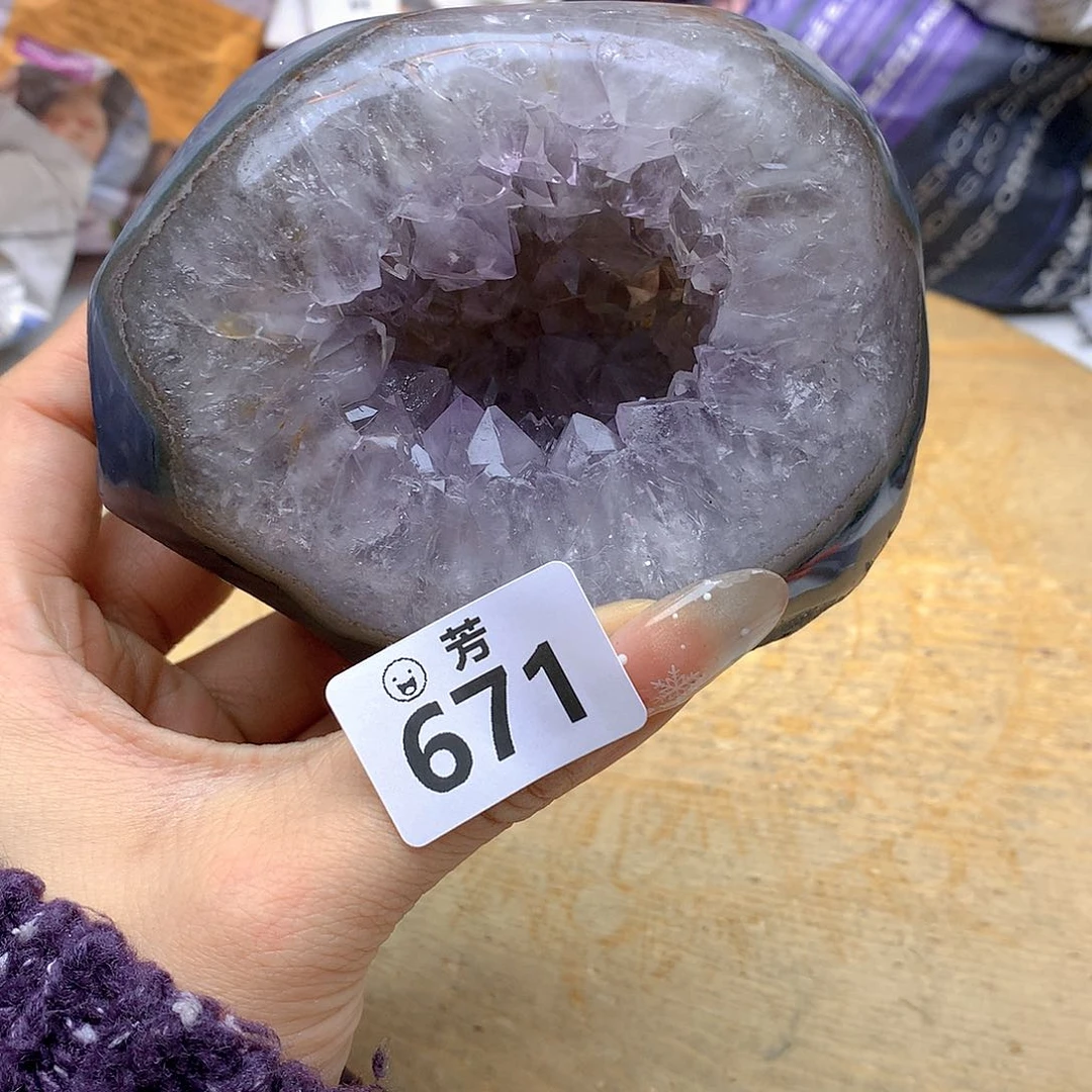 紫晶大型摆件（非配饰）未镶嵌