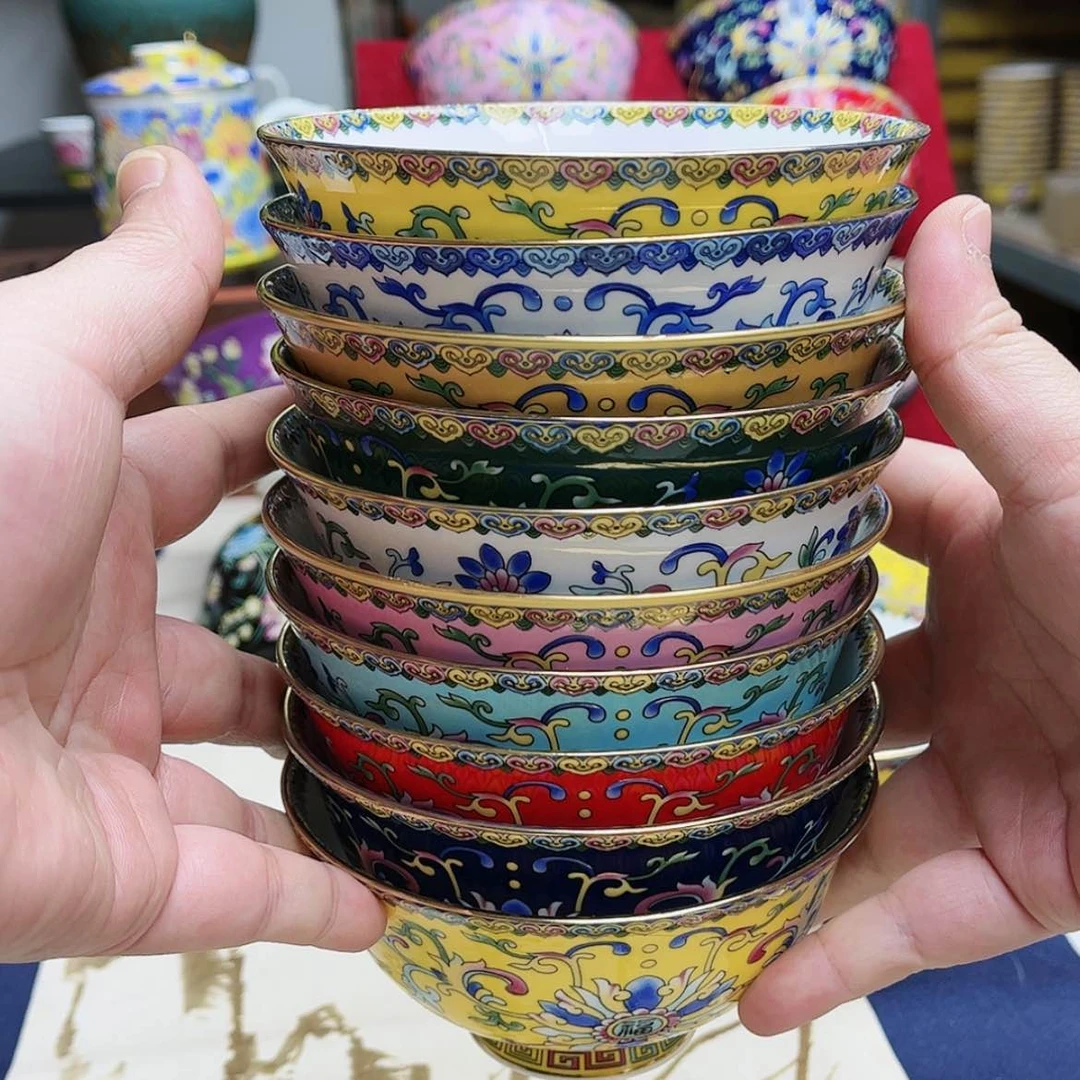 【闪购商品】珐琅5英寸10混。。。。。