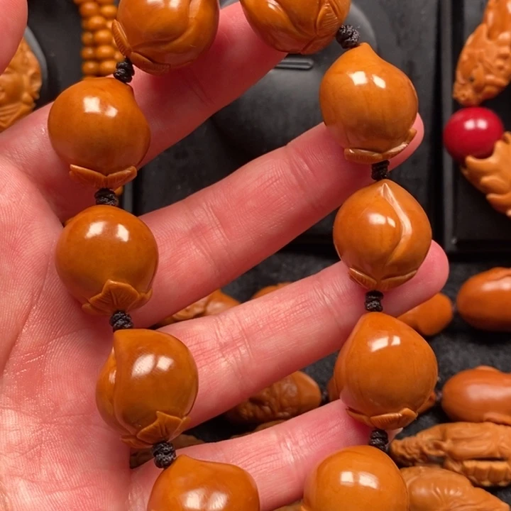 橄榄核手串19桃子