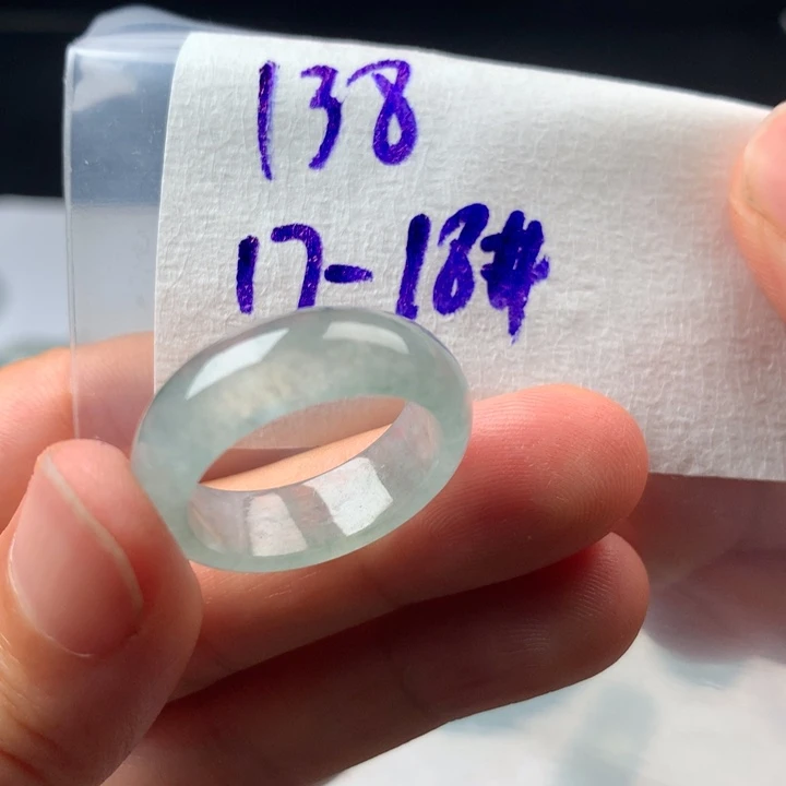 胡***静定制翡翠未镶嵌戒圈