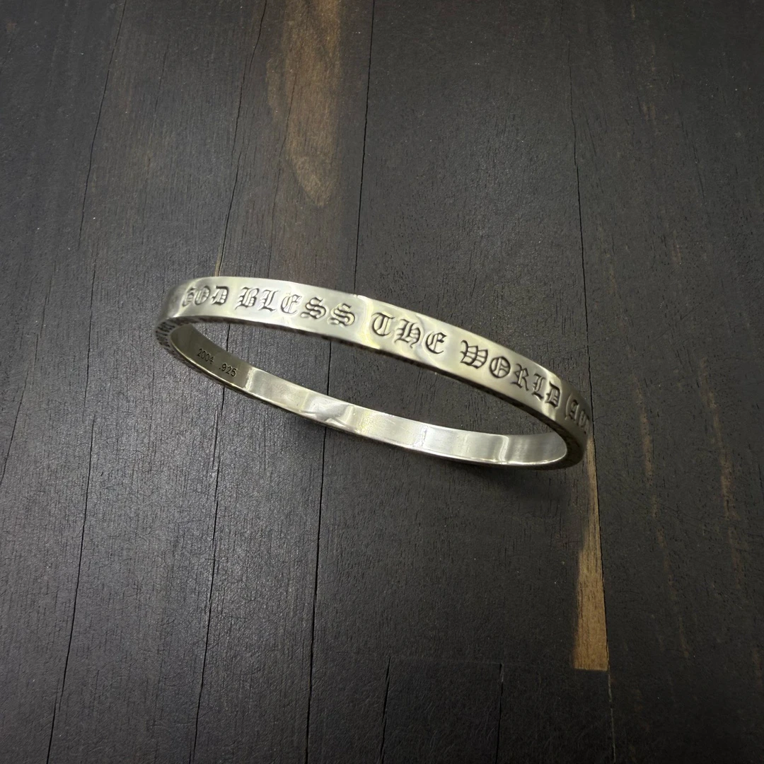 S码 Chrome Hearts 克罗心 脏话手镯